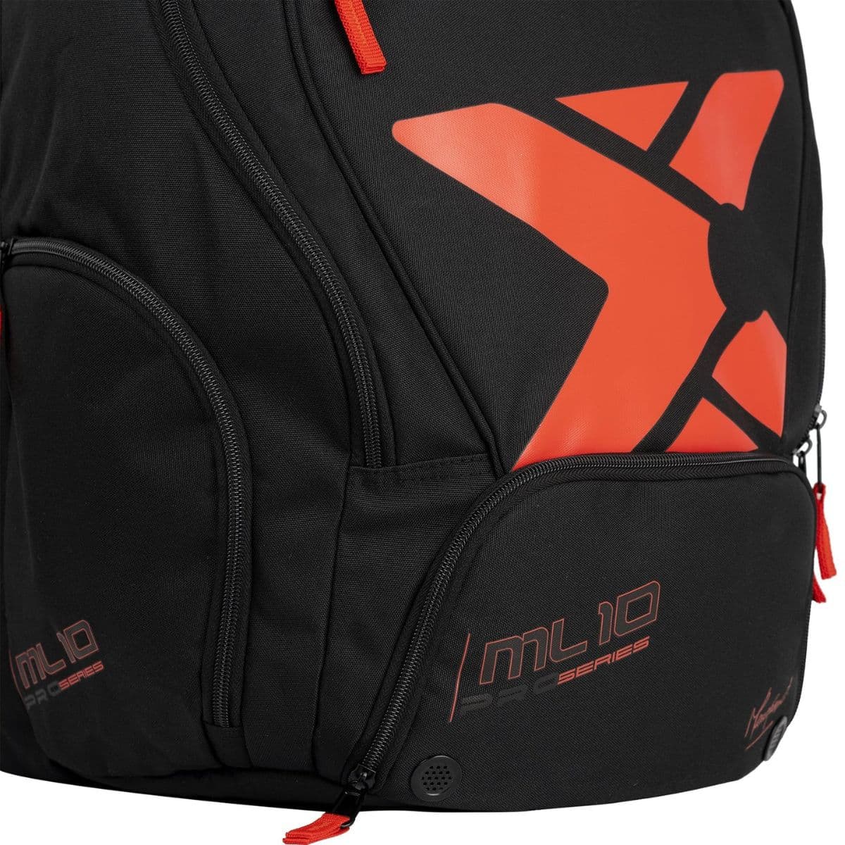 Mochila Padel Nox ML10 Street Negra Naranja