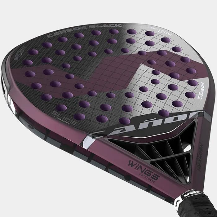 Pala Padel Varlion Cañon Difusor Carbon Black 2023